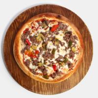 پیتزا گوشت چرخ کرده