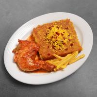 ته چین ران مرغ