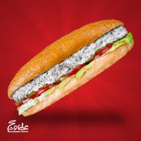 ساندویچ رست بیف با سس قارچ