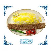 چلو کباب لقمه کاردی