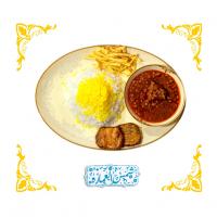 چلوخورشت قیمه مخصوص