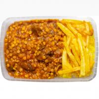 چلو خورش قیمه بازاری