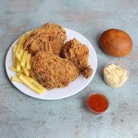 مرغ سوخاری سه تکه