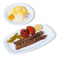 چلو کباب کوبیده مخصوص