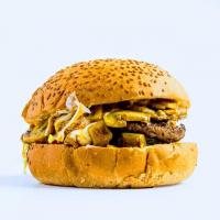 قارچ برگر نون گرد