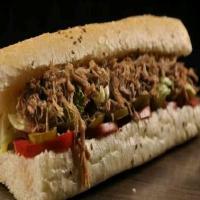 ساندویچ رست بیف با قارچ