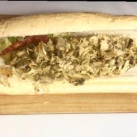 ساندویچ مرغ و قارچ