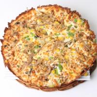 پیتزا رست بیف پیتزا رست بیف یک نفره ۲۳ سانتی