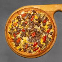 پیتزا اسپشیال استیک آمریکایی