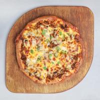 پیتزا گوشت چرخ کرده آمریکایی