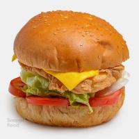 برگر فیله مرغ کبابی