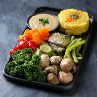 بشقاب سبزیجات گریل