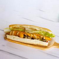 ساندویچ فیله مرغ گریل