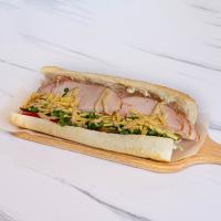 ساندویچ ژامبون بوقلمون تنوری