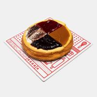 چیز کیک رنگین کمان متوسط