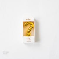 شمع عدد مینی طلایی