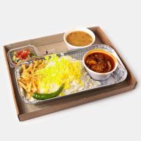 چلو خورشت قیمه میکس (گوساله)