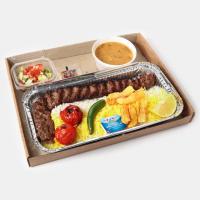 چلو کباب کوبیده گوسفندی