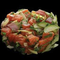 تارتار مارینید تن و سالمون