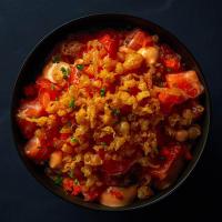 سالاد سالمون کریسپی تند