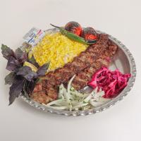 چلو کباب کوبیده لقمه زعفرانی ویژه