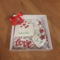 کوکی آیسینگ بیسکویتی طرح روز مادر