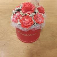 باکس گلدان شمعی استوانه ای