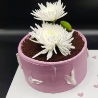 کیک خامه ای طرح 11