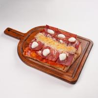 پیتزا کاربونارا (تکه ای)