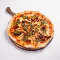 پیتزا مرغ پستو