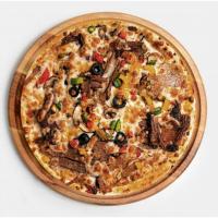 پیتزا استیک گوشت