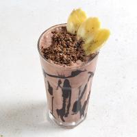 میلک شیک موز شکلات 