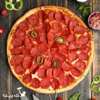پیتزا پپرونی دونفره