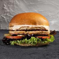 مرغ برگر دوبل اسموکی