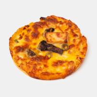 مینی پیتزا ژامبون مرغ و قارچ 