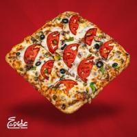 پیتزا سبزیجات پنجره ای بزرگ