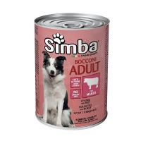 کنسرو غذای سگ مونژه مدل Simba با گوشت گاو 415 گرم