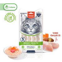 تشویقی بستنی گربه ونپی با طعم مرغ و سبزیجات محافظ سلامت کلیه