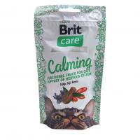 تشویقی گربه brit مدل calming با طعم کت نیپ و گوجی بری 50 گرم