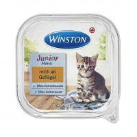 ووم بچه گربه وینستون با طعم گوشت پرندگان