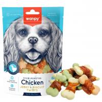 تشویقی سگ ونپی بیسکویت دور پیچ مرغ