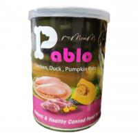 کنسرو بچه گربه پابلو طعم مرغ ، اردک و کدوتنبل 400 گرم