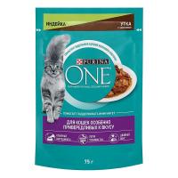 پوچ گربه بالغ پورینا وان طعم اردک و بوقلمون با هویج 75 گرم