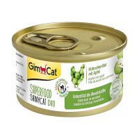 کنسرو گربه جیم کت طعم مرغ و سیب