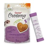 بستنی گربه DENTALIGHT طعم ماهی اقیانوسی و خاویار 5 عددی