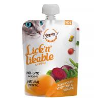 تشویقی پودینگ گربه Gnawlers تخم مرغ و سبزیجات 100 گرم