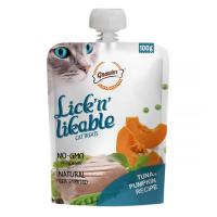 تشویقی پودینگ گربه Gnawlers ماهی تن و کدوتنبل 100 گرم