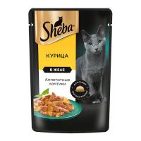 پوچ گربه شبا مرغ در ژله 75 گرم