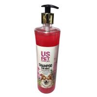 شامپو سگ US PET شکوفه گیلاس و عصاره رزماری 1 لیتری