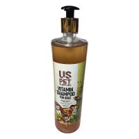 شامپو سگ US PET شکلات و عصاره جینسینگ 1 لیتری